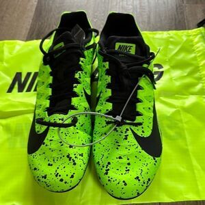 NEW Nike Zoom Rival Running Shoes with Bag | Neon Green & Black | Unisex